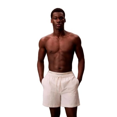 бански,гащета,мъжки,бански,костюми,calvin,klein,lv00n61017,swimming,shorts,white,(chalk)