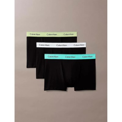 боксерки,мъжко,бельо,calvin,klein,lv00nb4286,boxers,3,units,black,(blak,white,beau,blue,leafy,fun)