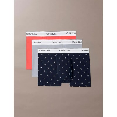 боксерки,мъжко,бельо,calvin,klein,lv00nb4286,boxers,3,units,multicolor,(misty,grey,diamond,logo,shoreline,p)
