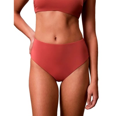 дамски,бански,костюми,calvin,klein,lv00q62706,high,bikini,bottom,pink,(dusty,cedar)