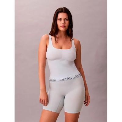 дамско,бельо,дамски,бикини,и,танкини,calvin,klein,lv00qf8324,high,waisted,girdle,white,(ice,water)