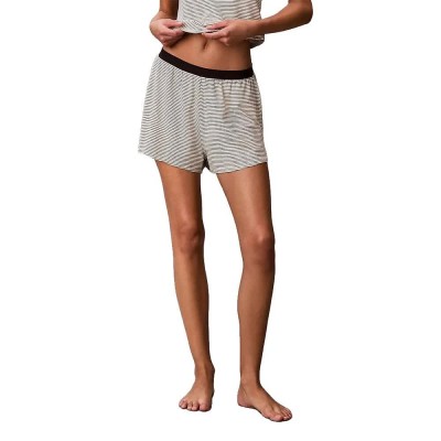 пижама,дамски,пижами,calvin,klein,lv00qs7614,pyjama,pants,beige,(erin,stripe,ivory)