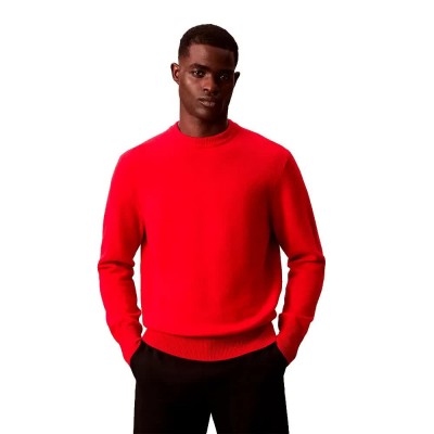 блуза,мъжки,пуловери,calvin,klein,lv04le312g,sweater,red,(adrenaline,rush)