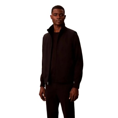 потник,мъжки,жилетки,calvin,klein,technical,vest,brown,(black)