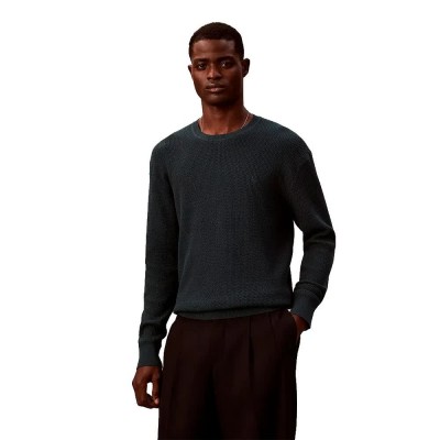 блуза,мъжки,пуловери,дамски,пуловери,calvin,klein,texture,sweater,grey,(magical,forest)