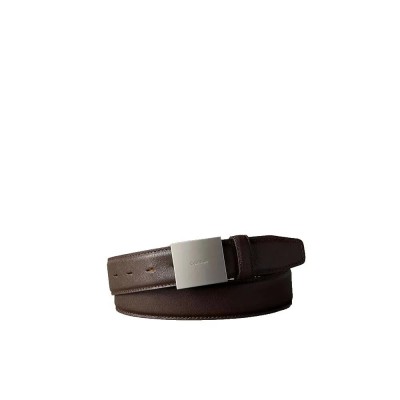 колан,колани,calvin,klein,lv04d7013g,belt,brown,(delicioso,brushed,nickel)