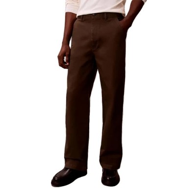 дънки,мъжки,панталони,calvin,klein,jeans,90s,baggy,chino,pants,brown,(black,olive)