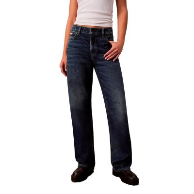 дънки,дамски,панталони,calvin,klein,jeans,90´s,lv047d728g,straight,fit,jeans,blue,(dark,crescent)