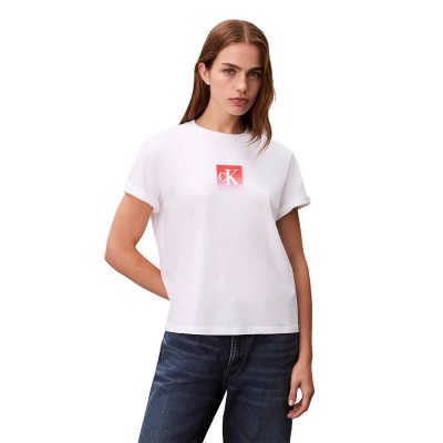 тениска,мъжки,тениски,дамски,тениски,calvin,klein,jeans,classic,boxed,short,sleeve,t,shirt,white,(bright,white)