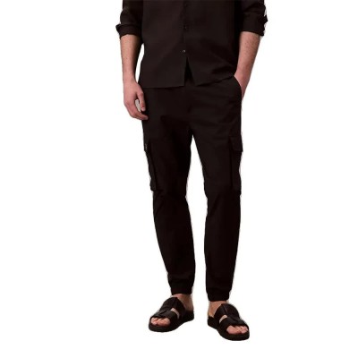 дънки,мъжки,панталони,calvin,klein,jeans,elstc,skiny,fit,cargo,pants,black,(black)