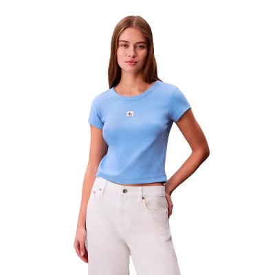 бебешка,тениска,мъжки,тениски,дамски,тениски,calvin,klein,jeans,essentials,baby,short,sleeve,t,shirt,blue,(blue,descent)