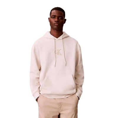суичър,мъжки,пуловери,calvin,klein,jeans,gift,giving,hoodie,beige,(chalk)
