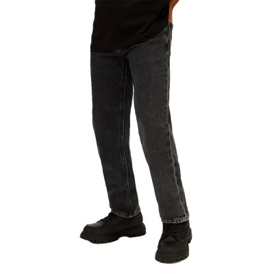 дънки,детски,панталони,calvin,klein,jeans,ib0ib02602,straight,fit,jeans,jeans,black,(optic,washed,black)