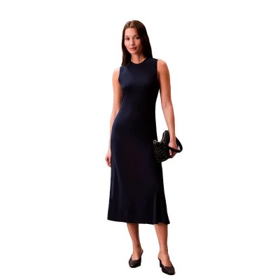 дънки,дамски,поли,и,рокли,calvin,klein,jeans,lv044c236g,sleeveless,midi,dress,blue,(sky,captain)