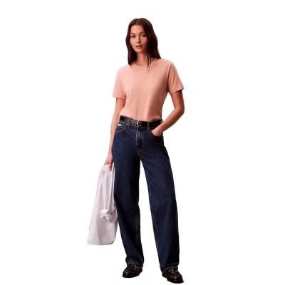 тениска,мъжки,тениски,дамски,тениски,calvin,klein,jeans,lv047b224g,short,sleeve,t,shirt,blue,(tuscan,wind)