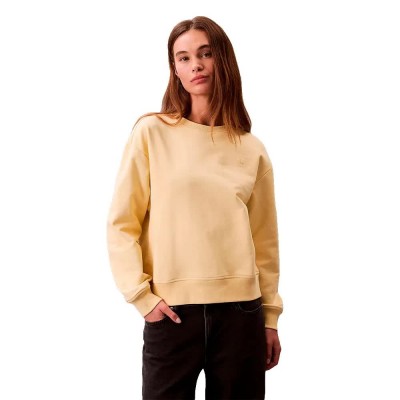 блуза,дамски,блузи,calvin,klein,jeans,lv047b236g,sweatshirt,yellow,(sunlight)