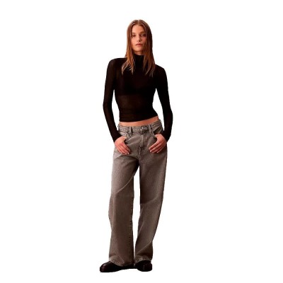 дънки,дамски,панталони,calvin,klein,jeans,lv047d834g,wide,leg,jeans,grey,(grey,sterling)