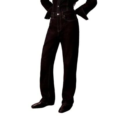 дънки,мъжки,панталони,дамски,панталони,calvin,klein,jeans,lv047e707g,straight,bootcut,jeans,black,(resin,rinse)