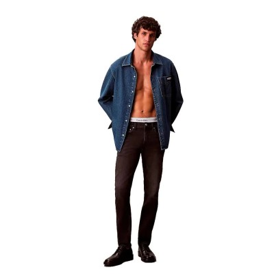 дънки,мъжки,панталони,calvin,klein,jeans,lv04rb754g,slim,tapered,fit,jeans,black,(black,oil,slick)