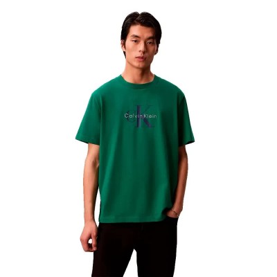 тениска,мъжки,тениски,дамски,тениски,calvin,klein,jeans,lv04rb862g,short,sleeve,t,shirt,green,(enchanted,forest)