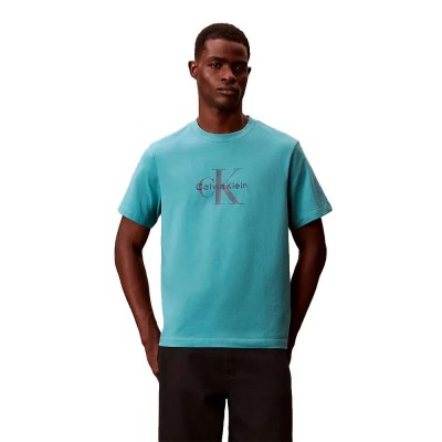 тениска,мъжки,тениски,дамски,тениски,calvin,klein,jeans,lv04rb862g,short,sleeve,t,shirt,blue,(tequila,blue)