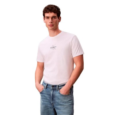 тениска,мъжки,тениски,дамски,тениски,calvin,klein,jeans,lv04rb866g,short,sleeve,t,shirt,white,(bright,white)