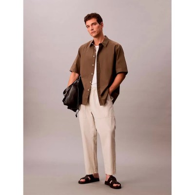 дънки,мъжки,панталони,calvin,klein,jeans,lv04rc609g,linen,pants,beige,(chalk)