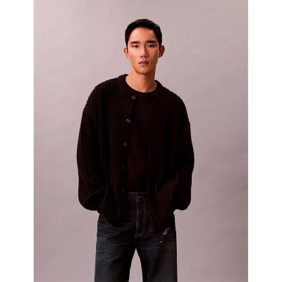 жилетка,мъжки,пуловери,calvin,klein,jeans,lv04re303g,cardigan,black,(black)