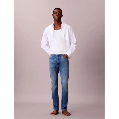 дънки,мъжки,панталони,calvin,klein,jeans,lv04re784g,skinny,fit,jeans,white,(embers)