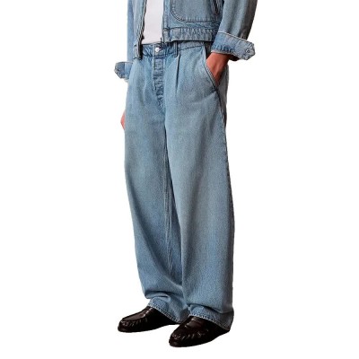 дънки,мъжки,панталони,дамски,панталони,calvin,klein,jeans,lv04rf719g,barrel,jeans,blue,(morning,fog)