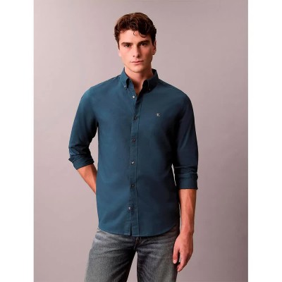 риза,с,дълъг,ръкав,мъжки,ризи,calvin,klein,jeans,lv140em125,long,sleeve,shirt,blue,(navy,teal)