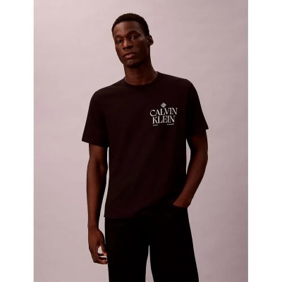 тениска,мъжки,тениски,дамски,тениски,calvin,klein,jeans,lv14re801g,short,sleeve,t,shirt,black,(black)