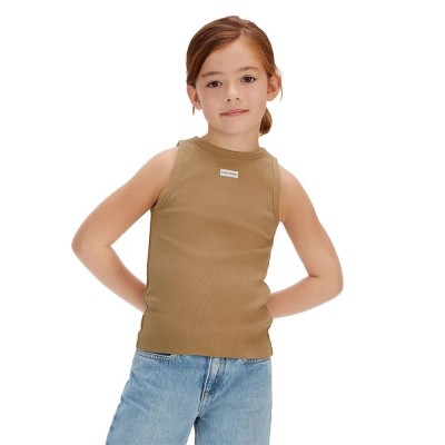 тениска,мъжки,тениски,дамски,тениски,calvin,klein,jeans,lvcksjb13g,sleeveless,t,shirt,brown,(tigers,eye)