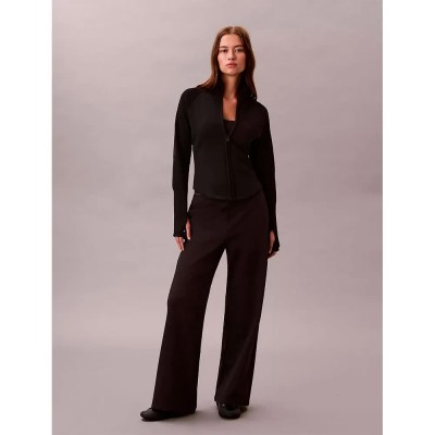 дънки,дамски,панталони,calvin,klein,jeans,ponte,logo,dress,pants,black,(black)