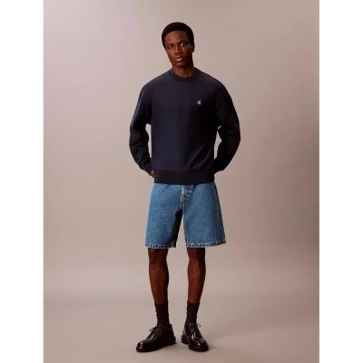 блуза,мъжки,пуловери,calvin,klein,jeans,relaxed,sweatshirt,blue,(dark,sapphire)