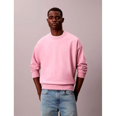 блуза,мъжки,пуловери,calvin,klein,jeans,relaxed,sweatshirt,pink,(orchid,haze)