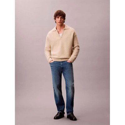 дънки,мъжки,панталони,calvin,klein,jeans,standard,lv04re782g,straight,fit,jeans,blue,(embers)