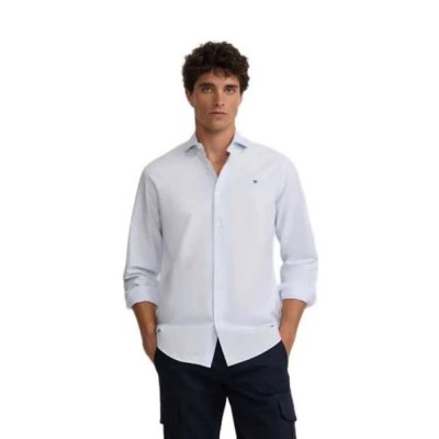 дамски,ризи,мъжки,ризи,silbon,1020502329,horizontal,stripes,shirt,white,(light,blue)