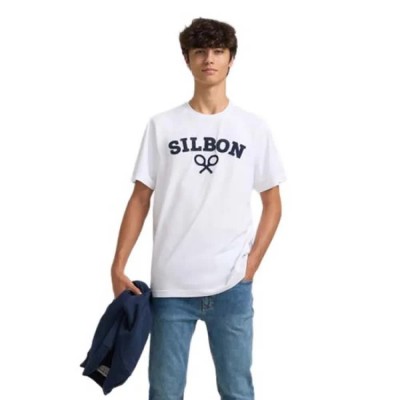 тениска,мъжки,тениски,дамски,тениски,silbon,2040401244,racket,pocket,t,shirt,white,(white)