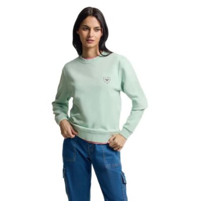 блуза,дамски,блузи,silbon,2041103149,love,heart,sweatshirt,green,(green)