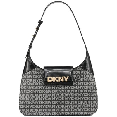 чанта,за,през,рамо,всички,чанти,dkny,avril,shoulder,bag,grey,(black,logo,black)