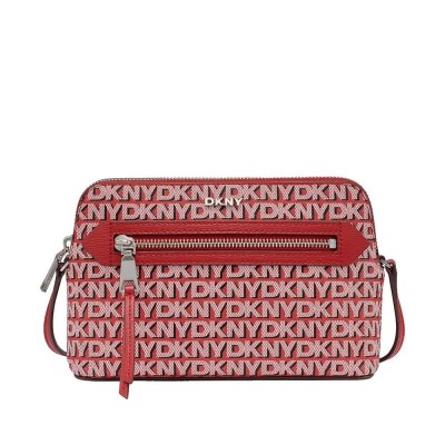 чанта,всички,чанти,dkny,bryant,ave,tz,dome,bag,red,(bright,red)