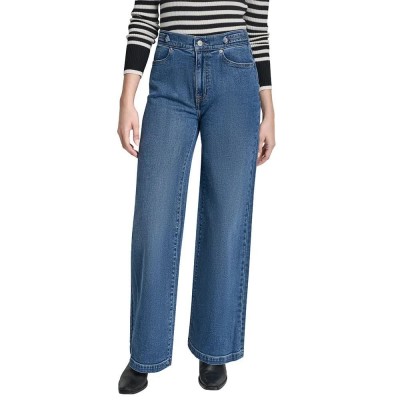 панталони,мъжки,панталони,дамски,панталони,dkny,dw2100192,high,waist,pants,blue,(harrison)
