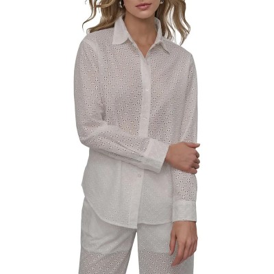 дамски,блузи,dkny,dw3500008,long,sleeve,blouse,white,(white)