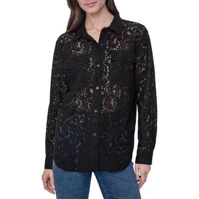 дамски,блузи,dkny,dw3500064,long,sleeve,blouse,black,(black)