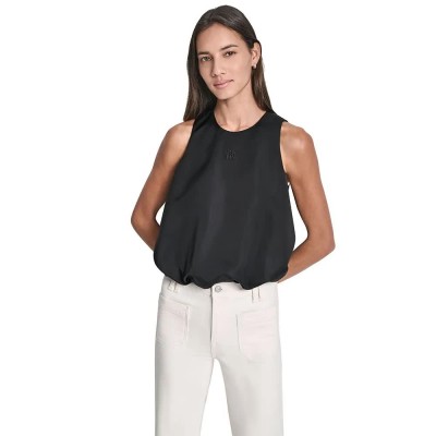 потник,дамски,топове,dkny,dw5900155,sleeveless,top,black,(black)