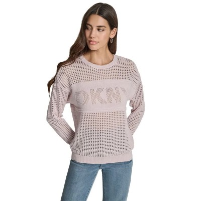 блуза,мъжки,пуловери,дамски,пуловери,dkny,dw7000633,sweater,beige,(pink,moon,silver)