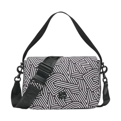 чанта,за,през,рамо,всички,чанти,dkny,jenny,flap,shoulder,bag,grey,(black,silver)