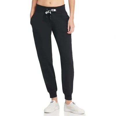 анцуг,мъжки,панталони,дамски,панталони,dkny,logo,cuffed,joggers,black,(black)