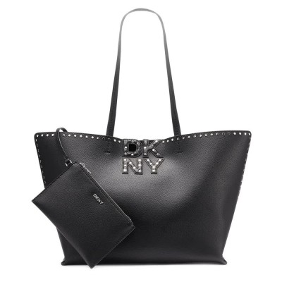 чанта,всички,чанти,dkny,nicole,tote,bag,black,(black,silver)